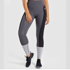 NWOT Gymshark Illusion Colorblock Athletic Leggings